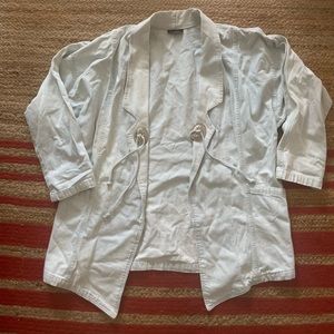 Vintage Light Wash Bolo Jacket